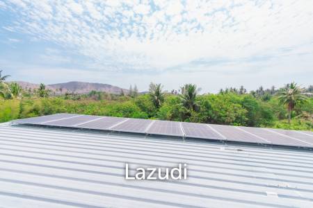 MODERN LOFT-STYLE CONTAINER HOME : 4 bed on large plot 2 rai