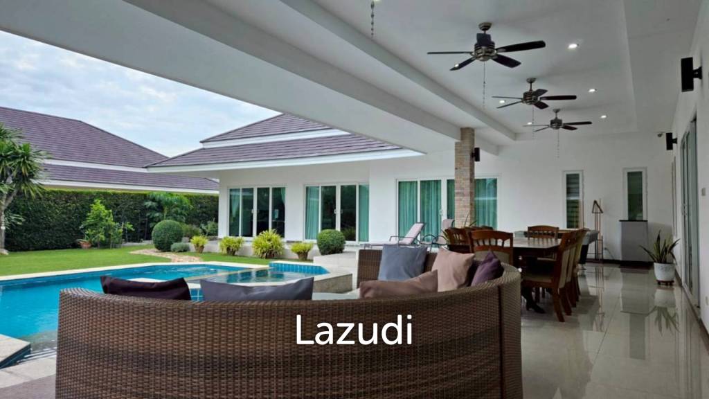 Palm villas : Modern 6 Bed Pool villa with large land plot