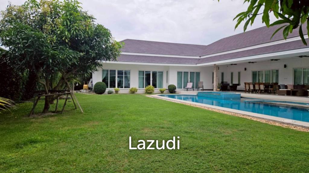 Palm villas : Modern 6 Bed Pool villa with large land plot