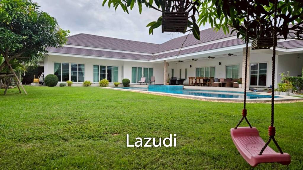 Palm villas : Modern 6 Bed Pool villa with large land plot