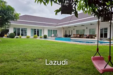 Palm villas : Modern 6 Bed Pool villa with large land plot