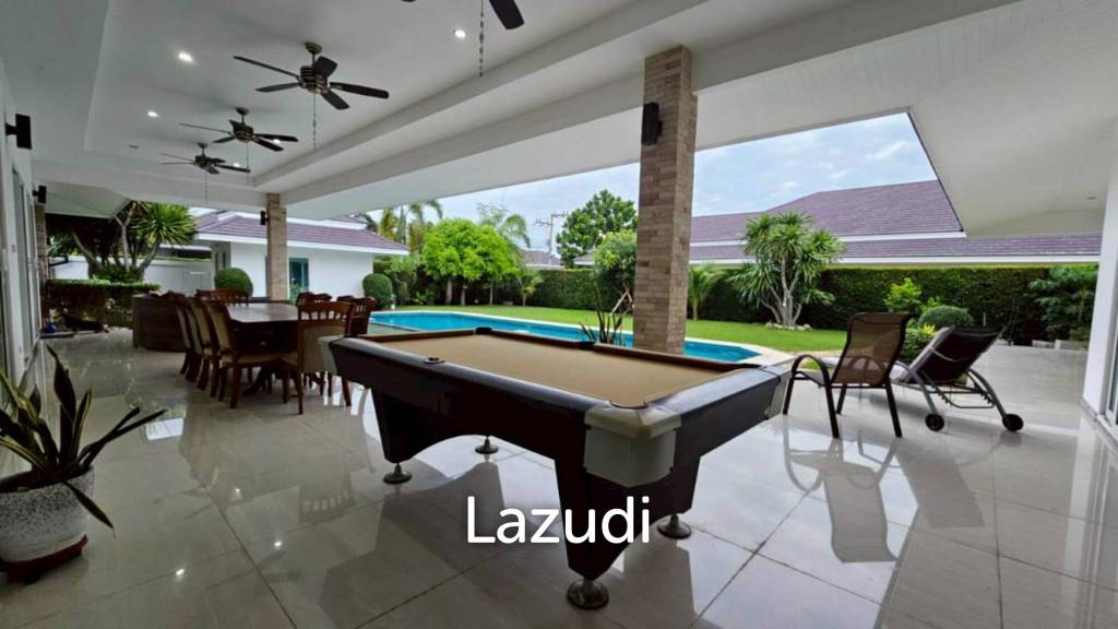 Palm villas : Modern 6 Bed Pool villa with large land plot