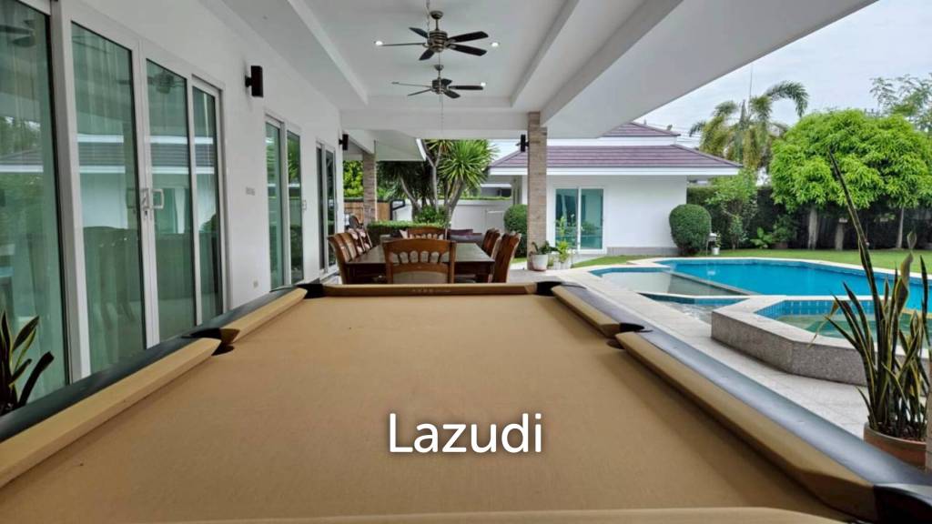 Palm villas : Modern 6 Bed Pool villa with large land plot