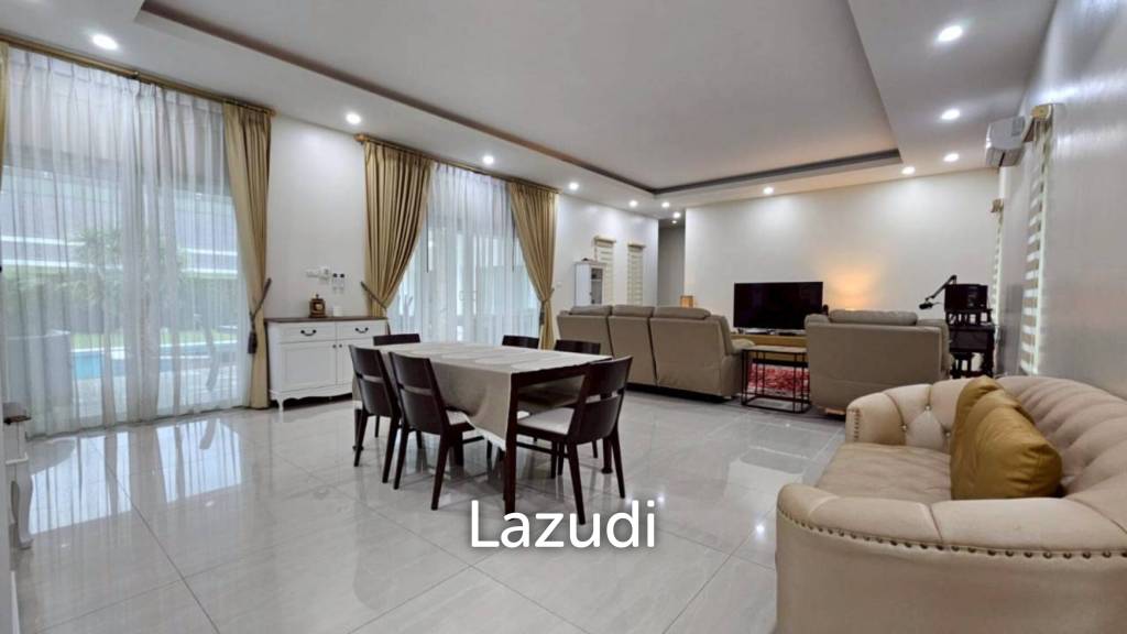 Palm villas : Modern 6 Bed Pool villa with large land plot