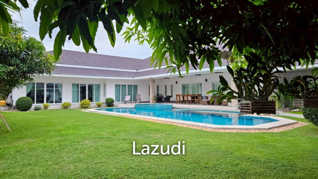 Palm villas : Modern 6 Bed Pool villa with large land plot