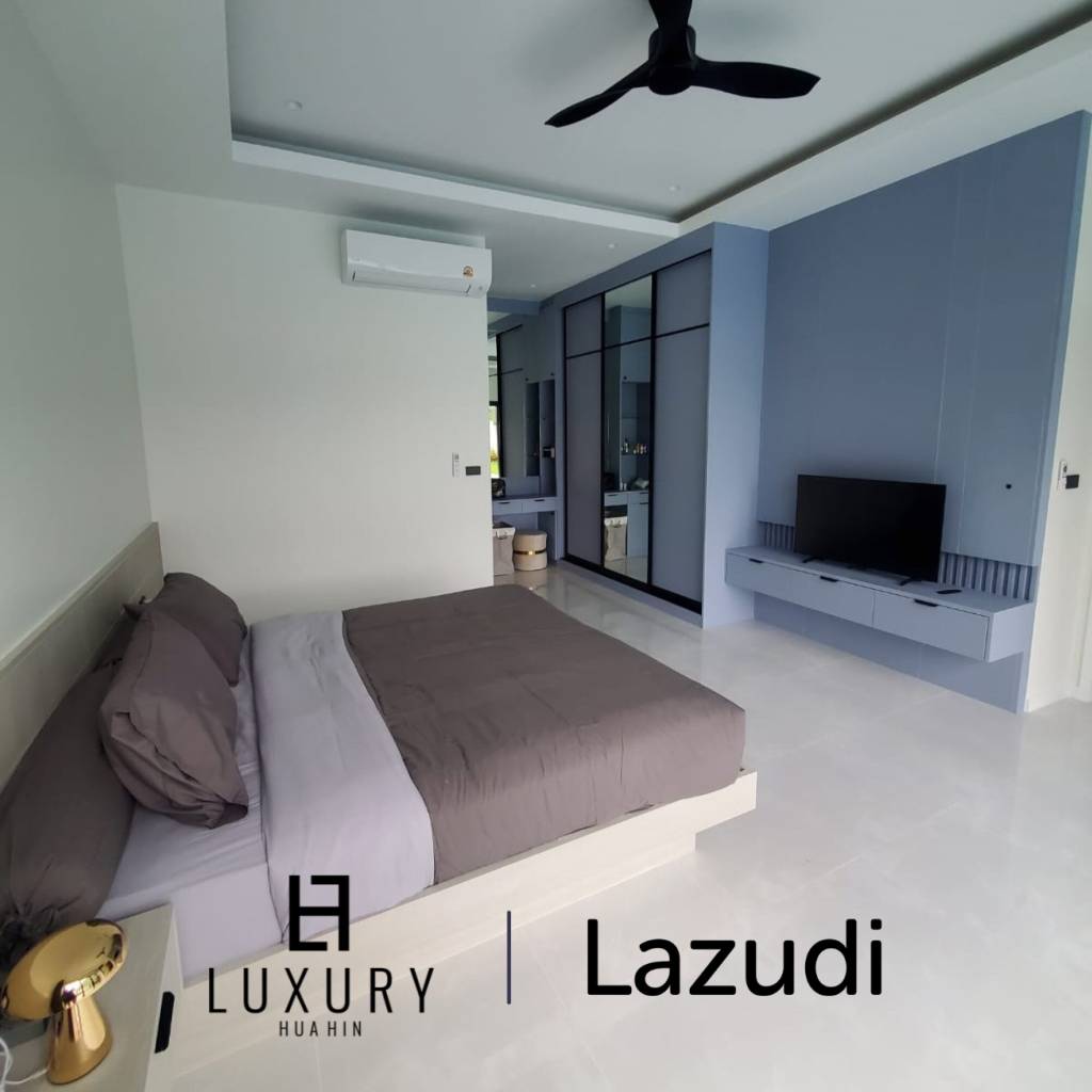 วิลล่าหรูชั้นเดียว 194 ตร.ม. พร้อมสระว่ายน้ำส่วนตัว ทำเลทับใต้ หัวหิน