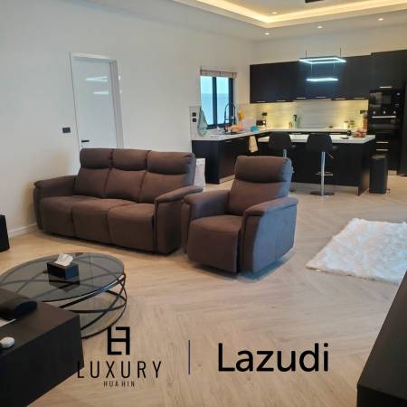 วิลล่าหรูชั้นเดียว 194 ตร.ม. พร้อมสระว่ายน้ำส่วนตัว ทำเลทับใต้ หัวหิน