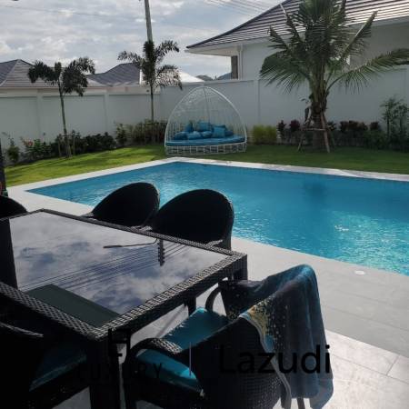 วิลล่าหรูชั้นเดียว 194 ตร.ม. พร้อมสระว่ายน้ำส่วนตัว ทำเลทับใต้ หัวหิน