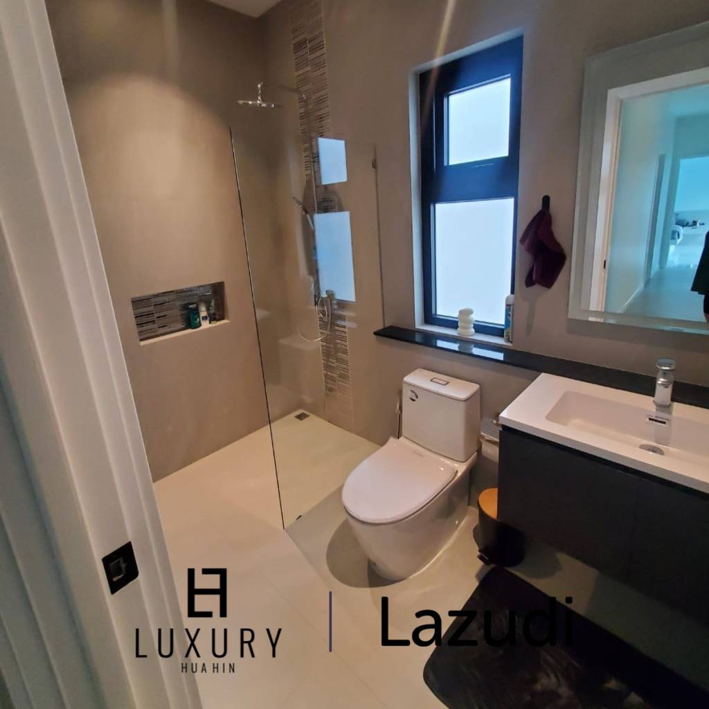 วิลล่าหรูชั้นเดียว 194 ตร.ม. พร้อมสระว่ายน้ำส่วนตัว ทำเลทับใต้ หัวหิน