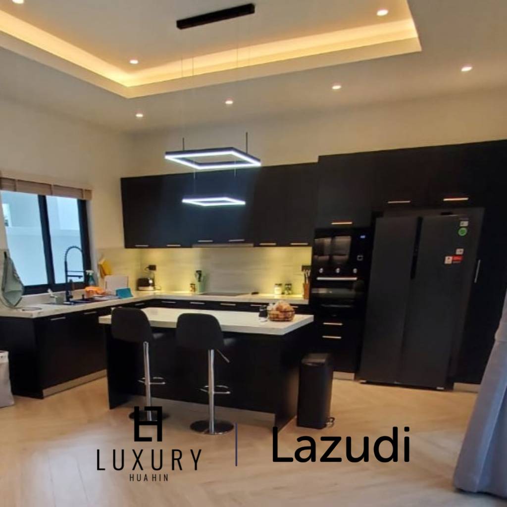 วิลล่าหรูชั้นเดียว 194 ตร.ม. พร้อมสระว่ายน้ำส่วนตัว ทำเลทับใต้ หัวหิน