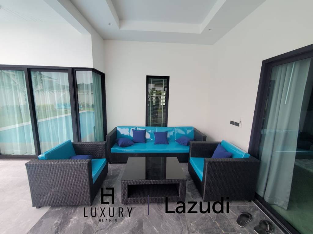 วิลล่าหรูชั้นเดียว 194 ตร.ม. พร้อมสระว่ายน้ำส่วนตัว ทำเลทับใต้ หัวหิน