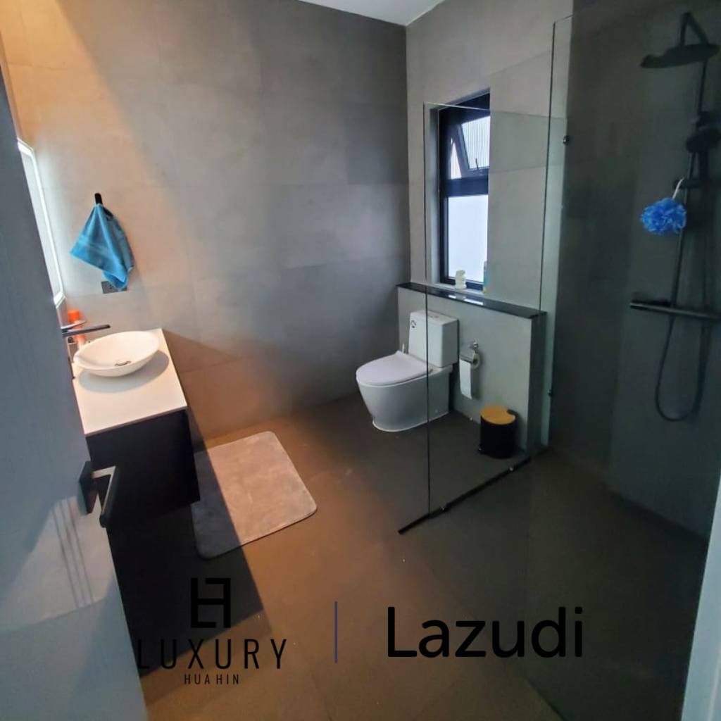 วิลล่าหรูชั้นเดียว 194 ตร.ม. พร้อมสระว่ายน้ำส่วนตัว ทำเลทับใต้ หัวหิน