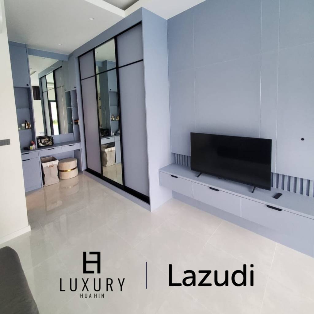 วิลล่าหรูชั้นเดียว 194 ตร.ม. พร้อมสระว่ายน้ำส่วนตัว ทำเลทับใต้ หัวหิน