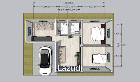 Modern 2-Bedroom House in Peaceful Mae Nam