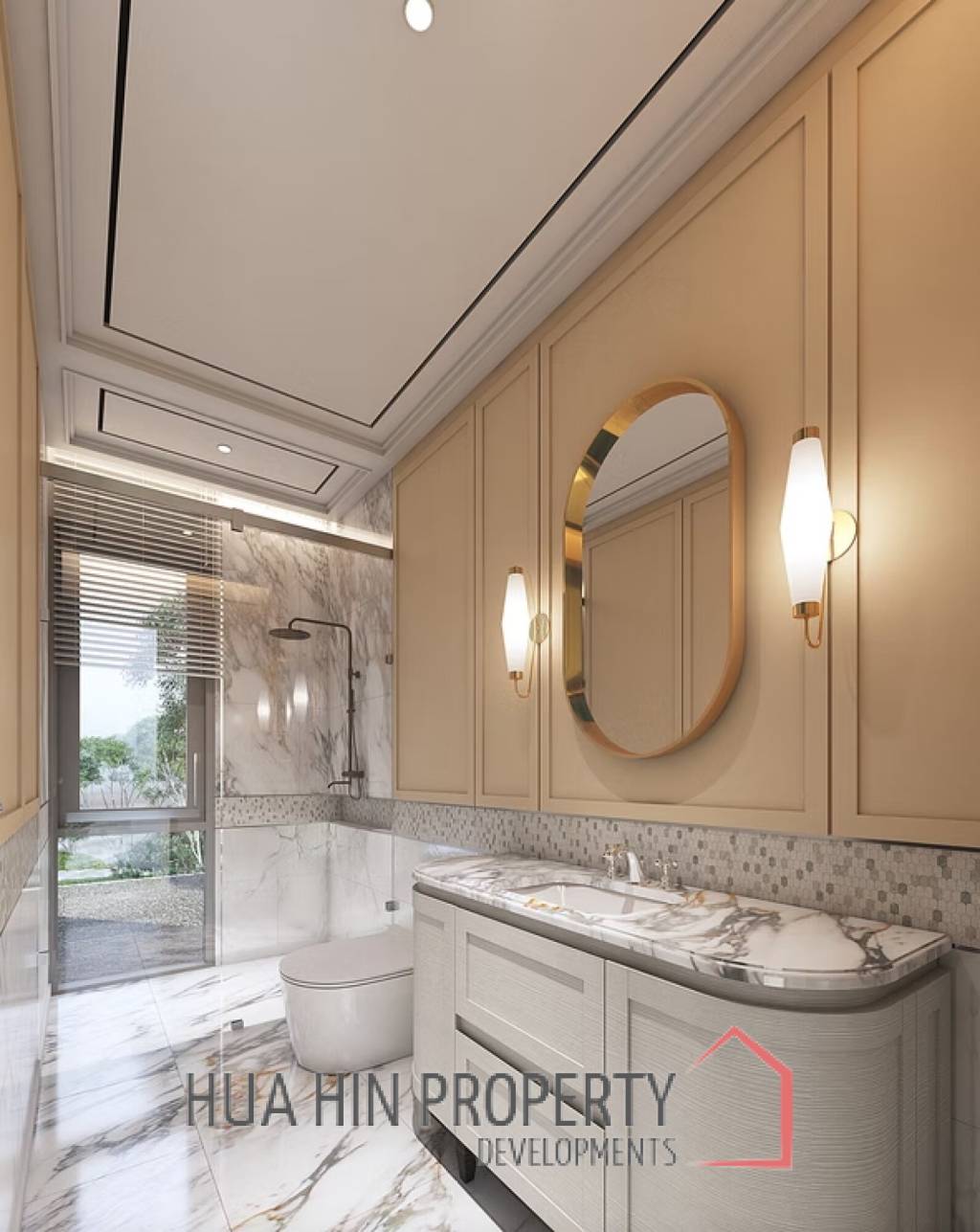 415.60 sqm Luxury Pool villa in The Lake Park Hua Hin