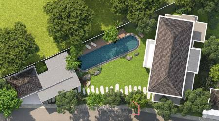 415.60 sqm Luxury Pool villa in The Lake Park Hua Hin