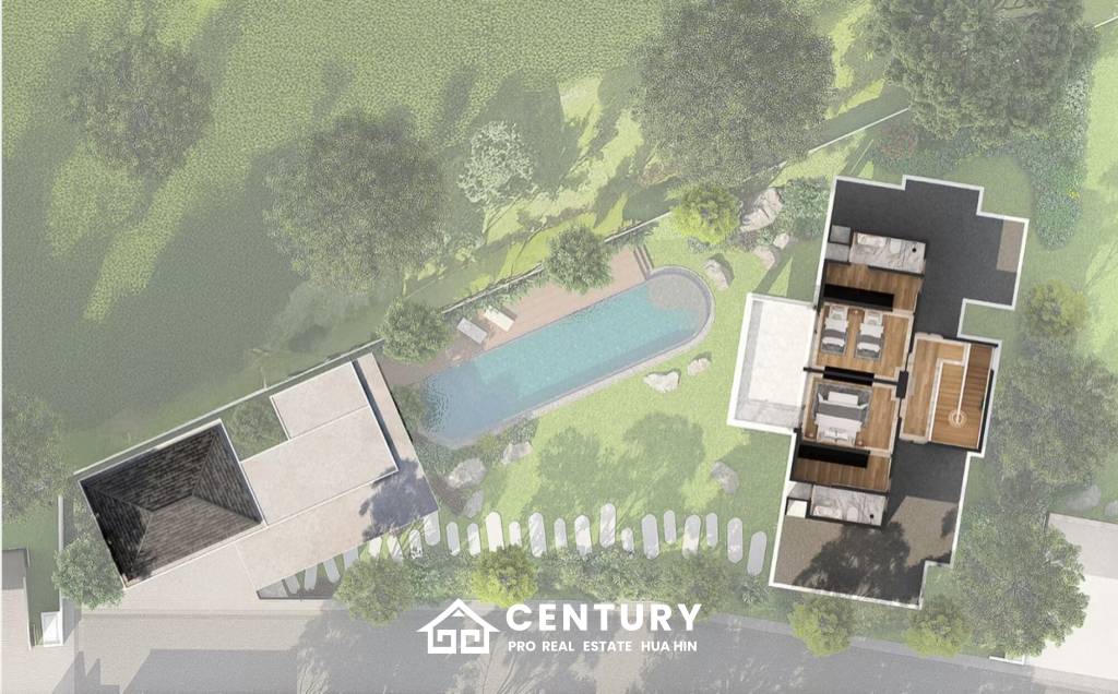 415.60 sqm Luxury Pool villa in The Lake Park Hua Hin