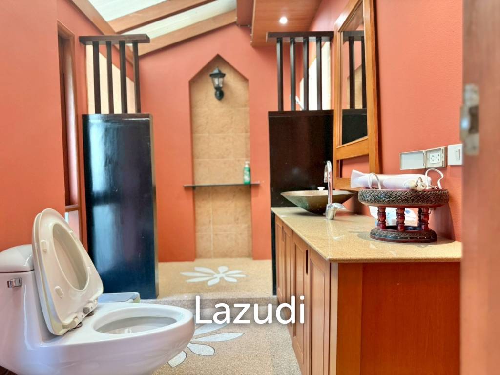Iconic Thai-Bali Luxury Villa for Sale Dharawadi Na Jomtien
