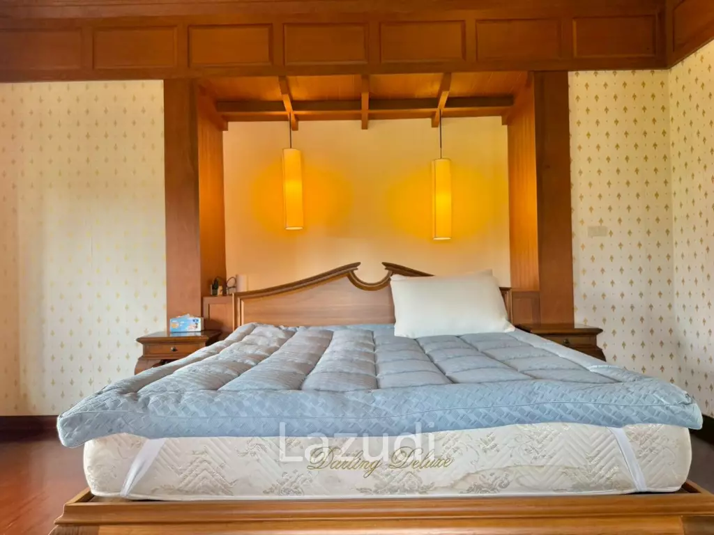 Iconic Thai-Bali Luxury Villa for Sale Dharawadi Na Jomtien