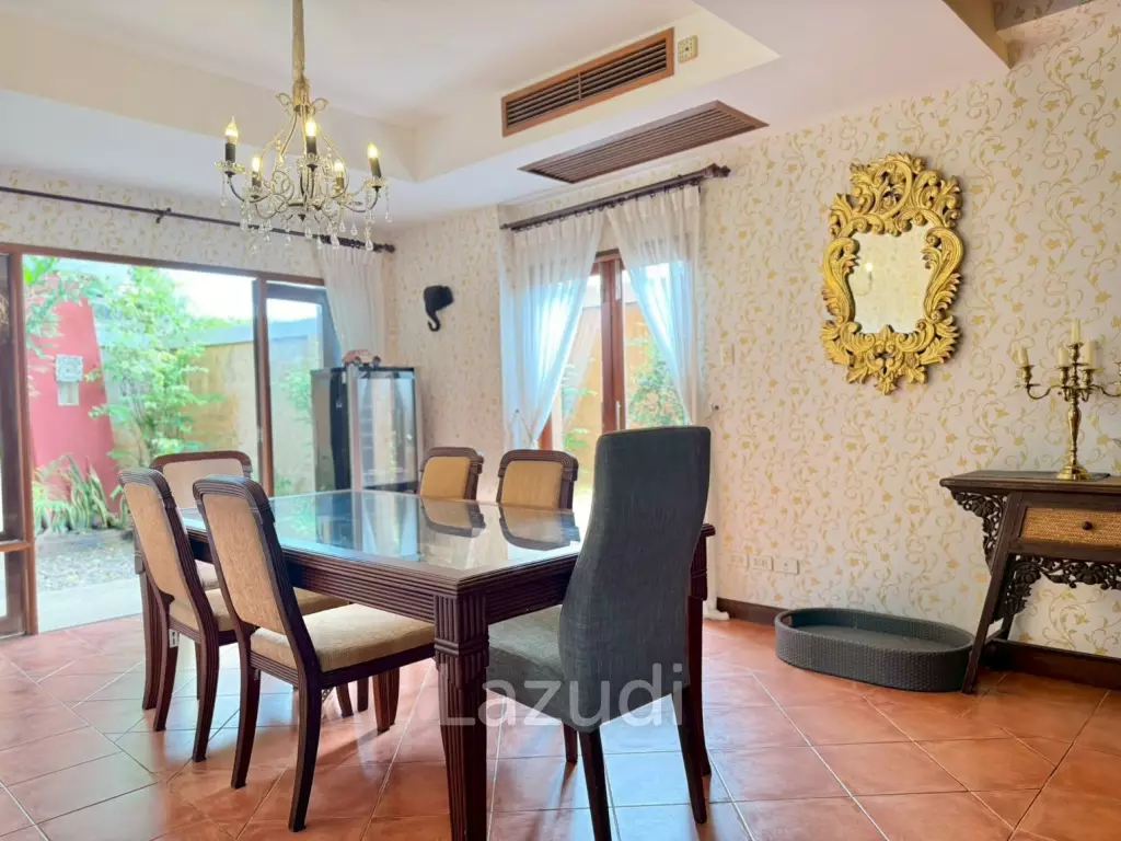 Iconic Thai-Bali Luxury Villa for Sale Dharawadi Na Jomtien