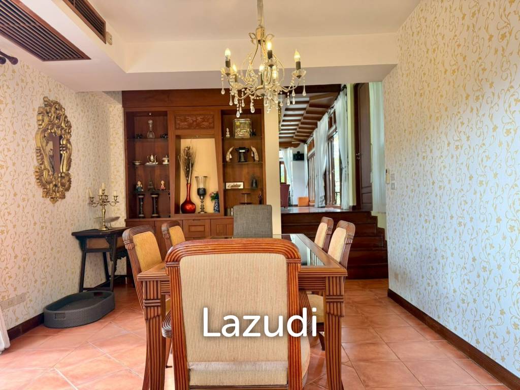 Iconic Thai-Bali Luxury Villa for Sale Dharawadi Na Jomtien
