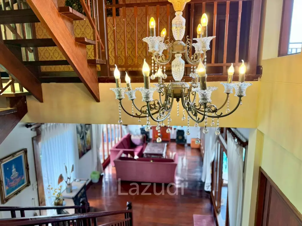 Iconic Thai-Bali Luxury Villa for Sale Dharawadi Na Jomtien