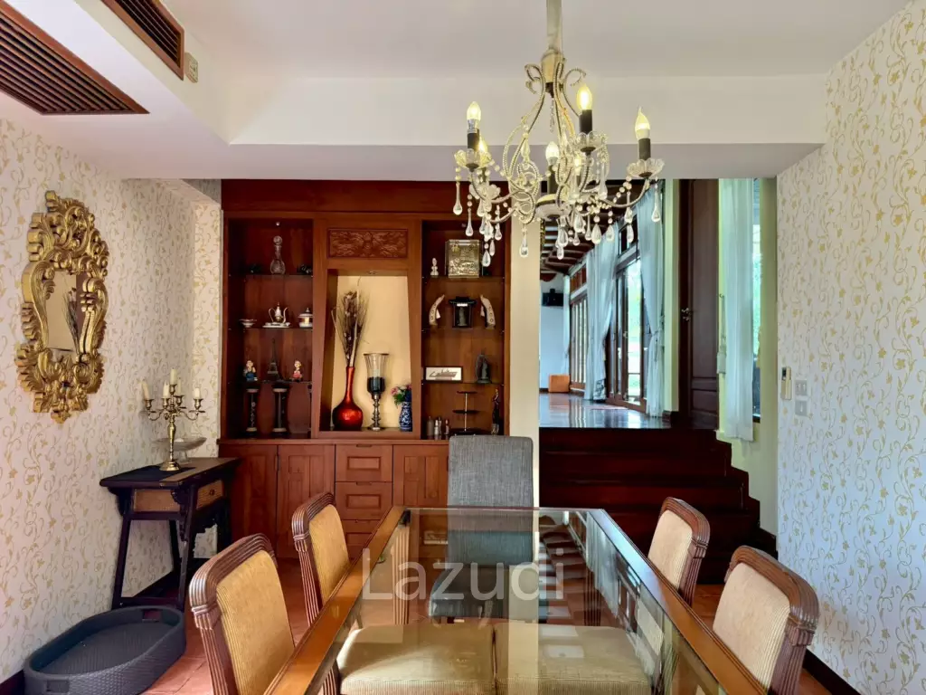 Iconic Thai-Bali Luxury Villa for Sale Dharawadi Na Jomtien
