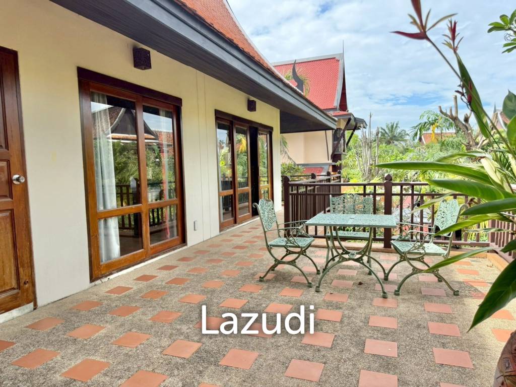Iconic Thai-Bali Luxury Villa for Sale Dharawadi Na Jomtien