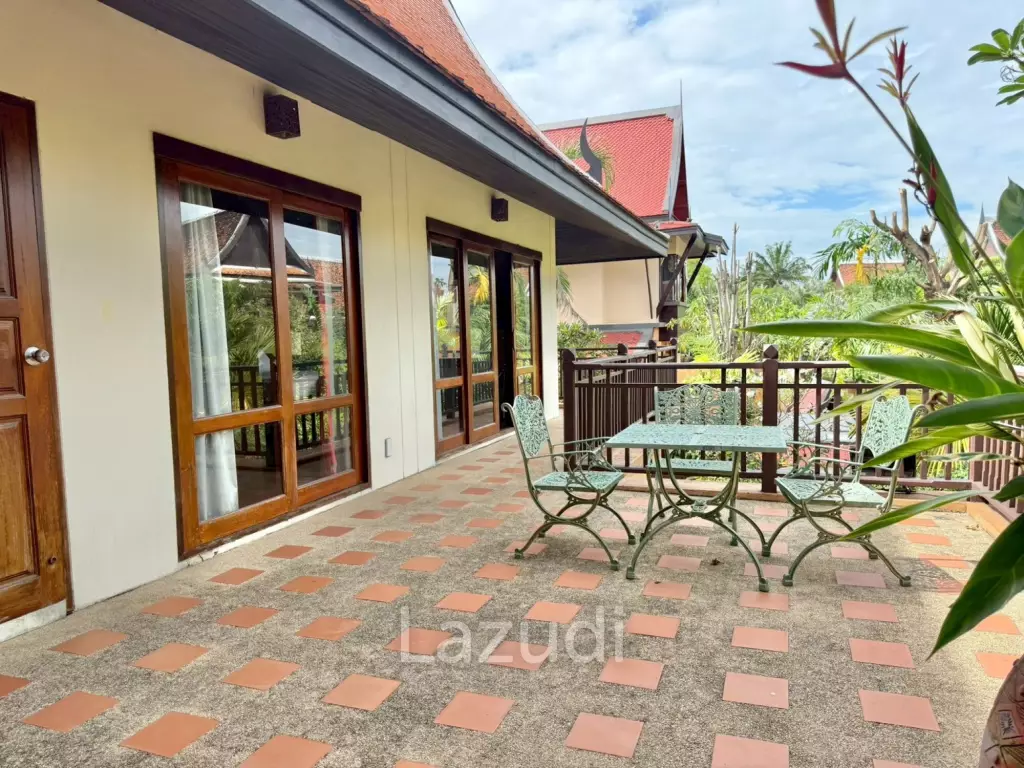 Iconic Thai-Bali Luxury Villa for Sale Dharawadi Na Jomtien