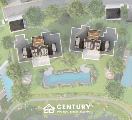 423.50 sqm Luxury Pool villa in The Lake Park Hua Hin