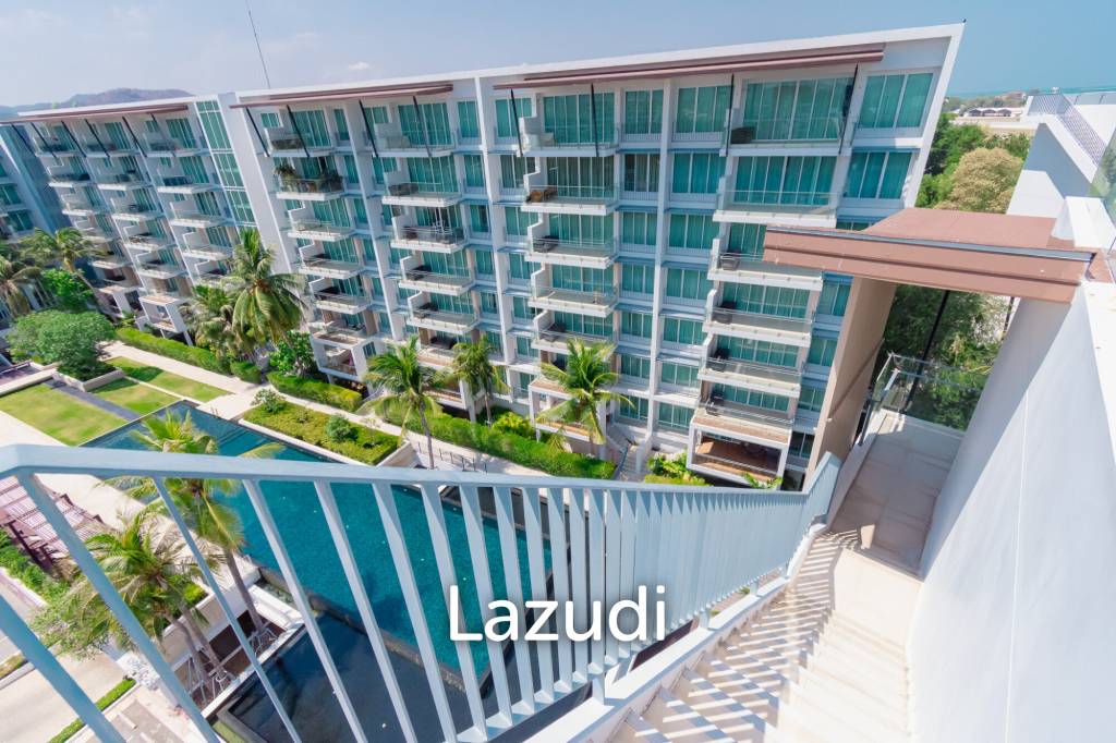 คอนโดหรู 2 ห้องนอน 2 ห้องน้ำ แบบดูเพล็กซ์ วิวทะเล