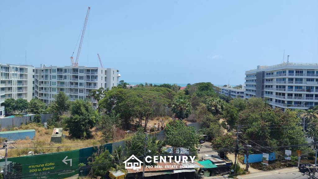 Prime Location – Corner Unit with sea view from the bedroom , Condo by Sansiri at Khao Takiab area