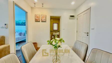 Жилая площадь 61 кв.м / 2 спальни + 2 ванные комнаты / балкон