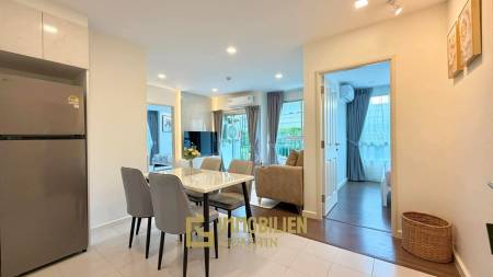 Жилая площадь 61 кв.м / 2 спальни + 2 ванные комнаты / балкон