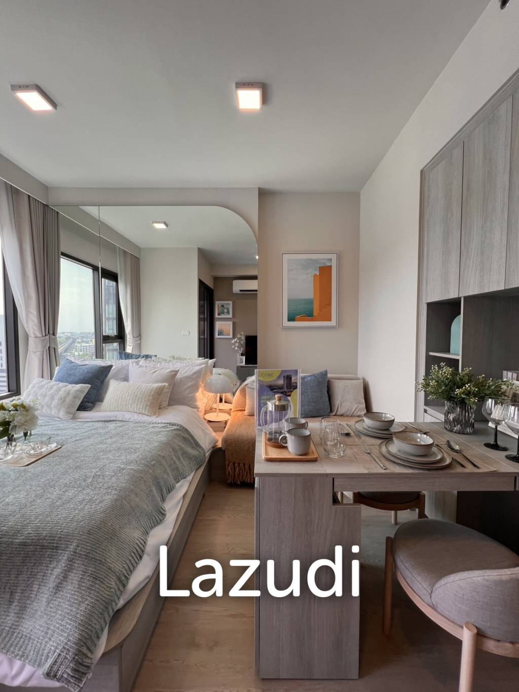 17th Floor 23.61 sqm Studio Condo at COBE Kaset-Sripatum Lat Yao Chatuchak