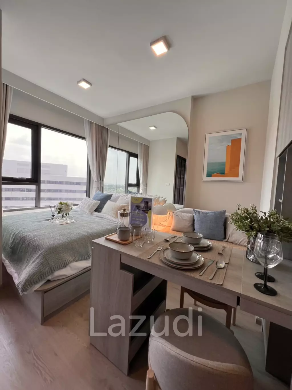 17th Floor 23.61 sqm Studio Condo at COBE Kaset-Sripatum Lat Yao Chatuchak