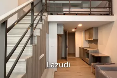 Loft High Ceiling 36.84 sqm Condo near Kaset and Sripatum University