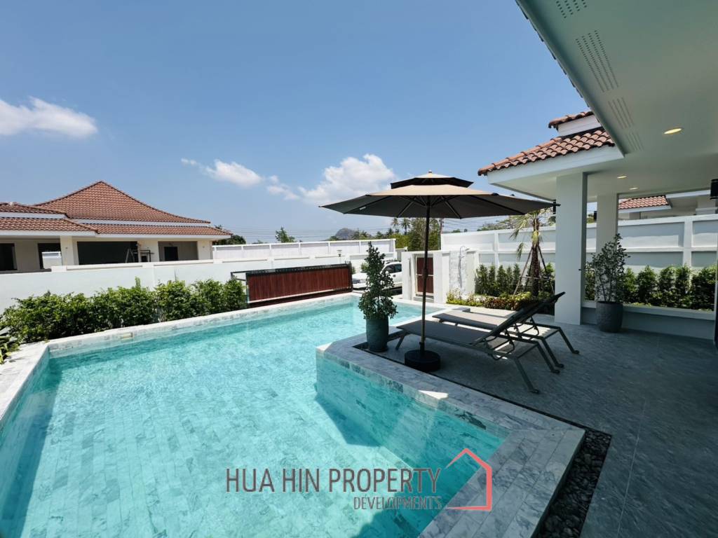 113 sqm modern pool villa in Wang Phong Pran Buri