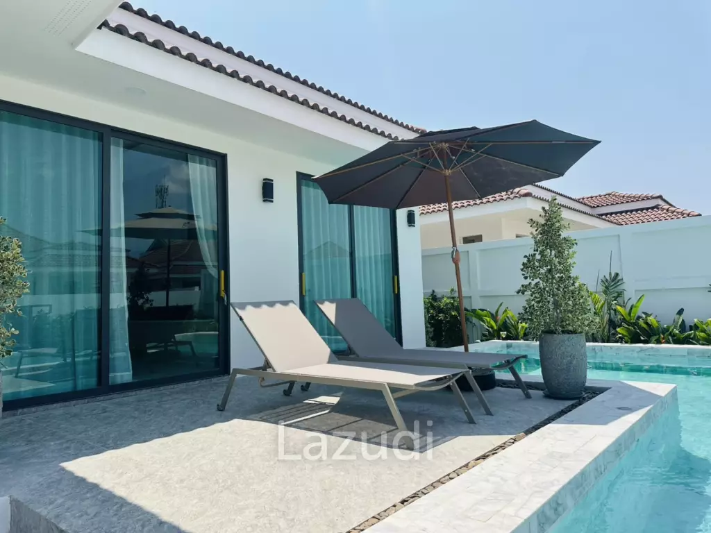 113 sqm modern pool villa in Wang Phong Pran Buri