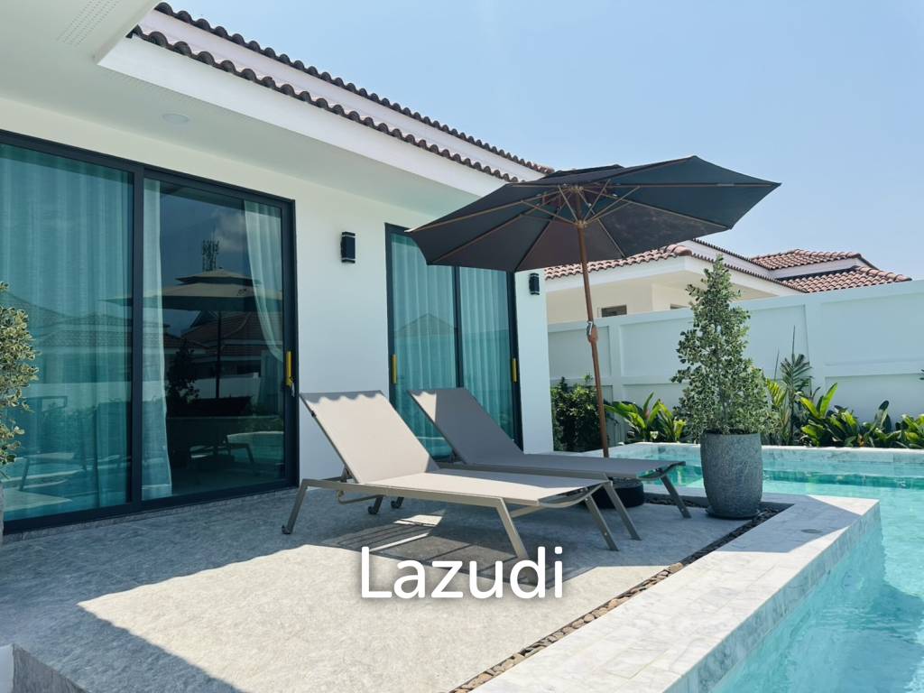 113 sqm modern pool villa in Wang Phong Pran Buri