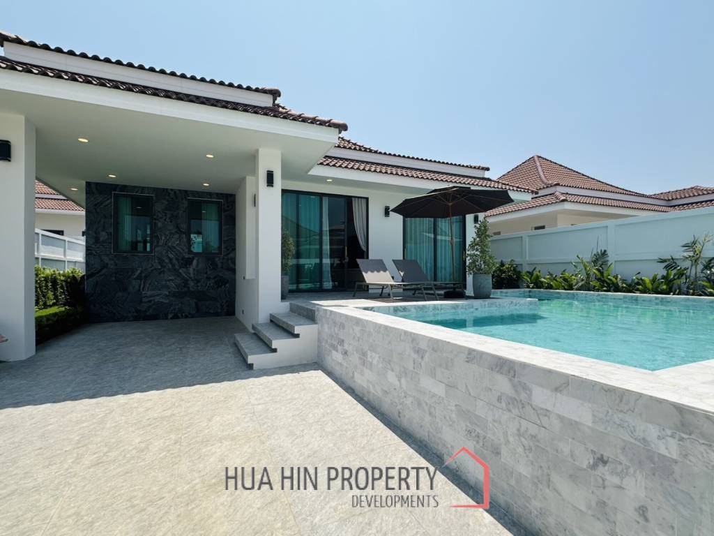 113 sqm modern pool villa in Wang Phong Pran Buri
