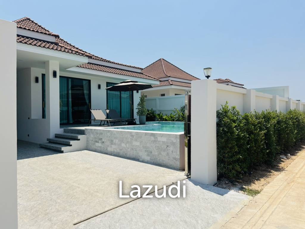 113 sqm modern pool villa in Wang Phong Pran Buri