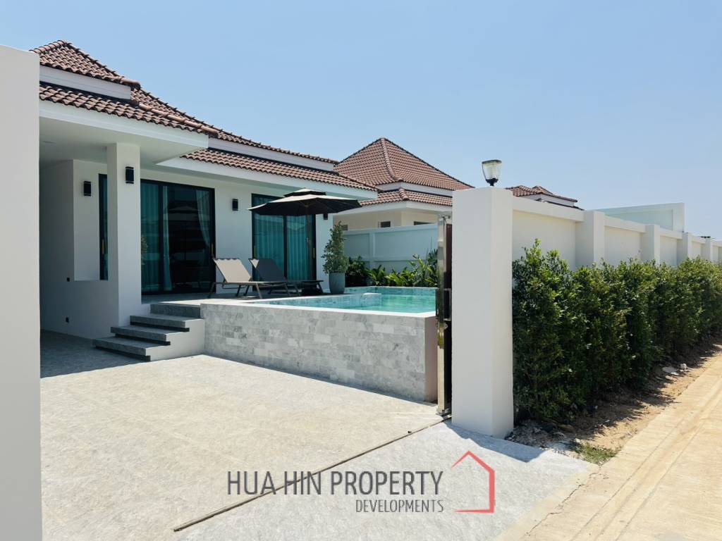 113 sqm modern pool villa in Wang Phong Pran Buri
