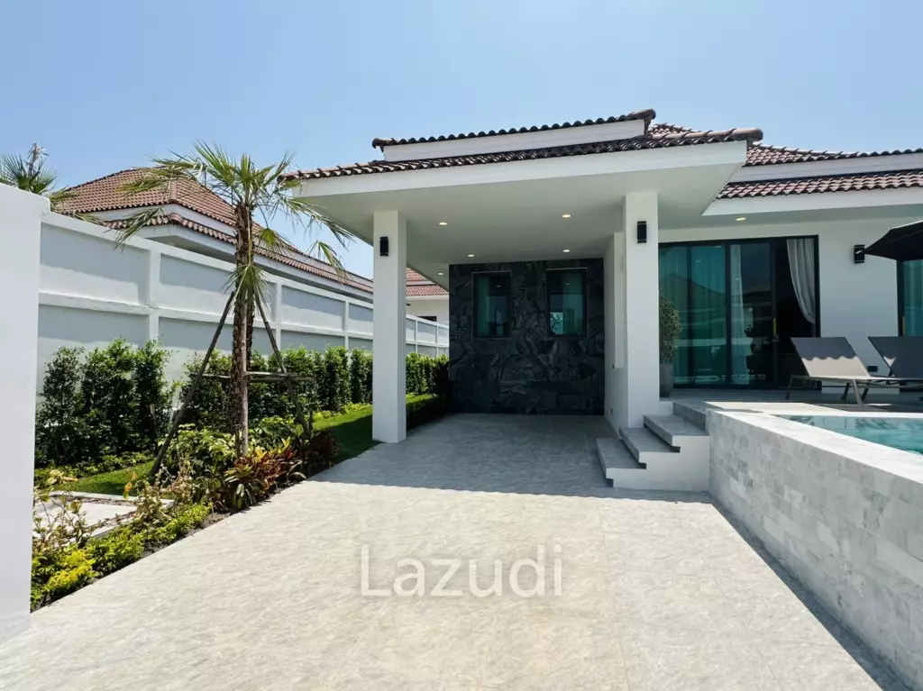 113 sqm modern pool villa in Wang Phong Pran Buri