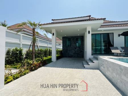 113 sqm modern pool villa in Wang Phong Pran Buri