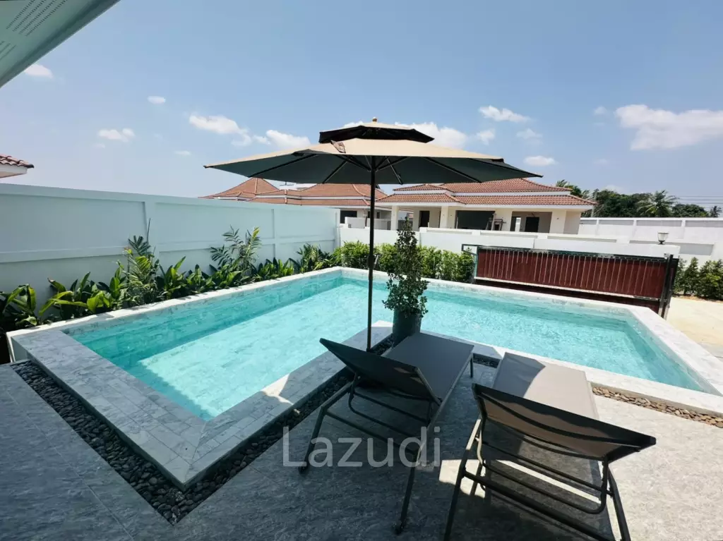 113 sqm modern pool villa in Wang Phong Pran Buri