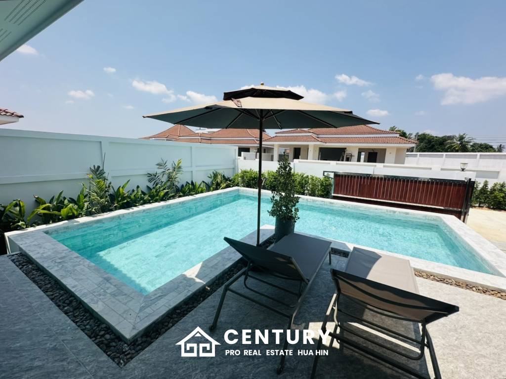 113 sqm modern pool villa in Wang Phong Pran Buri