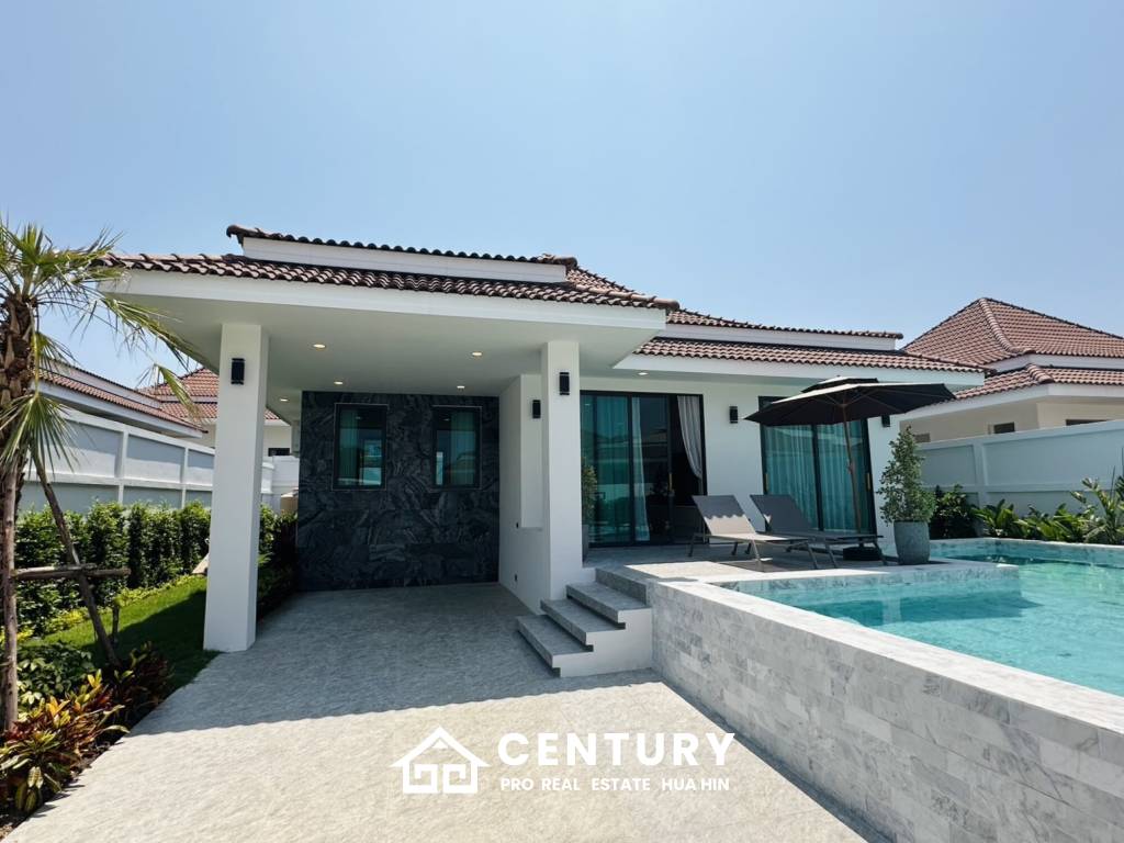 113 sqm modern pool villa in Wang Phong Pran Buri