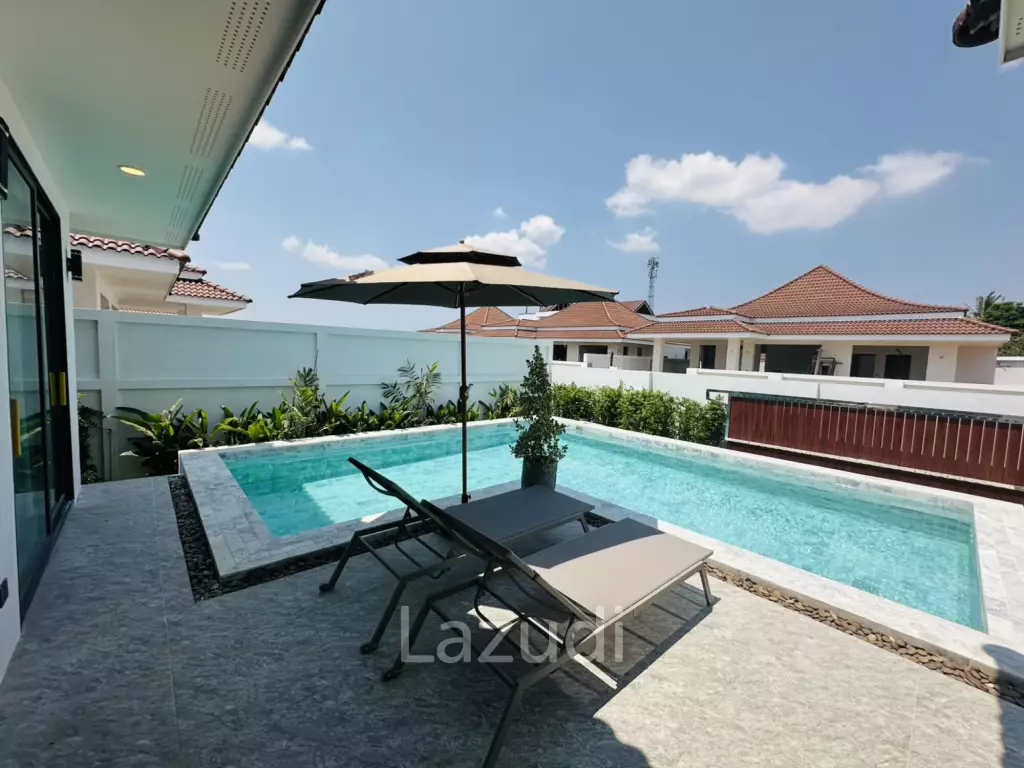 113 sqm modern pool villa in Wang Phong Pran Buri
