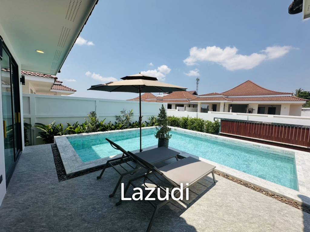 113 sqm modern pool villa in Wang Phong Pran Buri